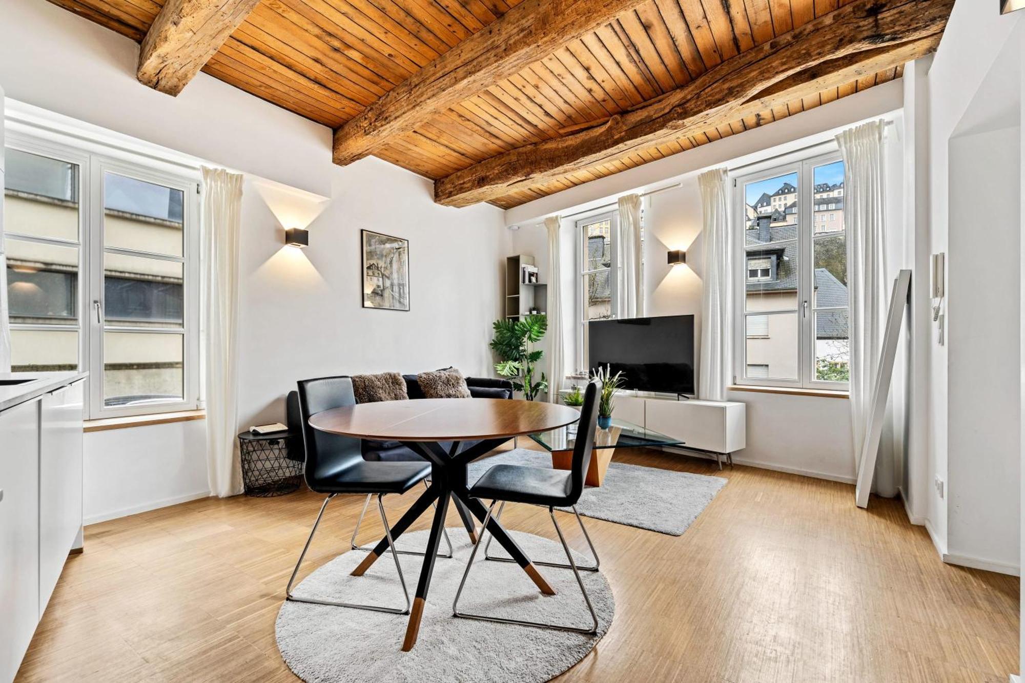 Modern 1Br Apartment In Unesco Grund, 卢森堡 外观 照片